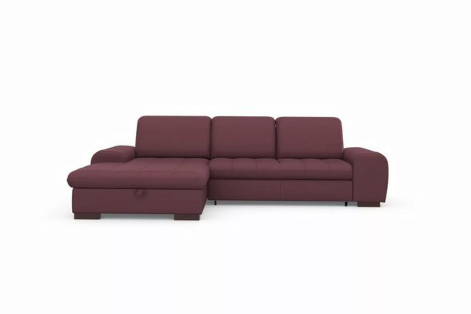 sit&more Ecksofa Luxor L-Form, wahlweise mit Bettfunktion, Bettkasten und K günstig online kaufen