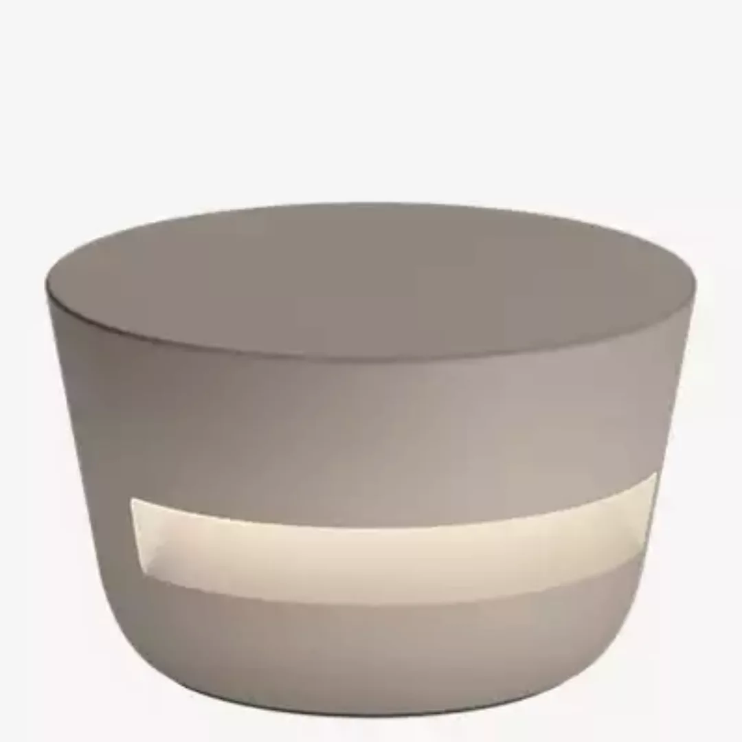 Vibia Dots Outdoor Bodenleuchte LED, beige - 20 cm - 180° - casambi günstig online kaufen