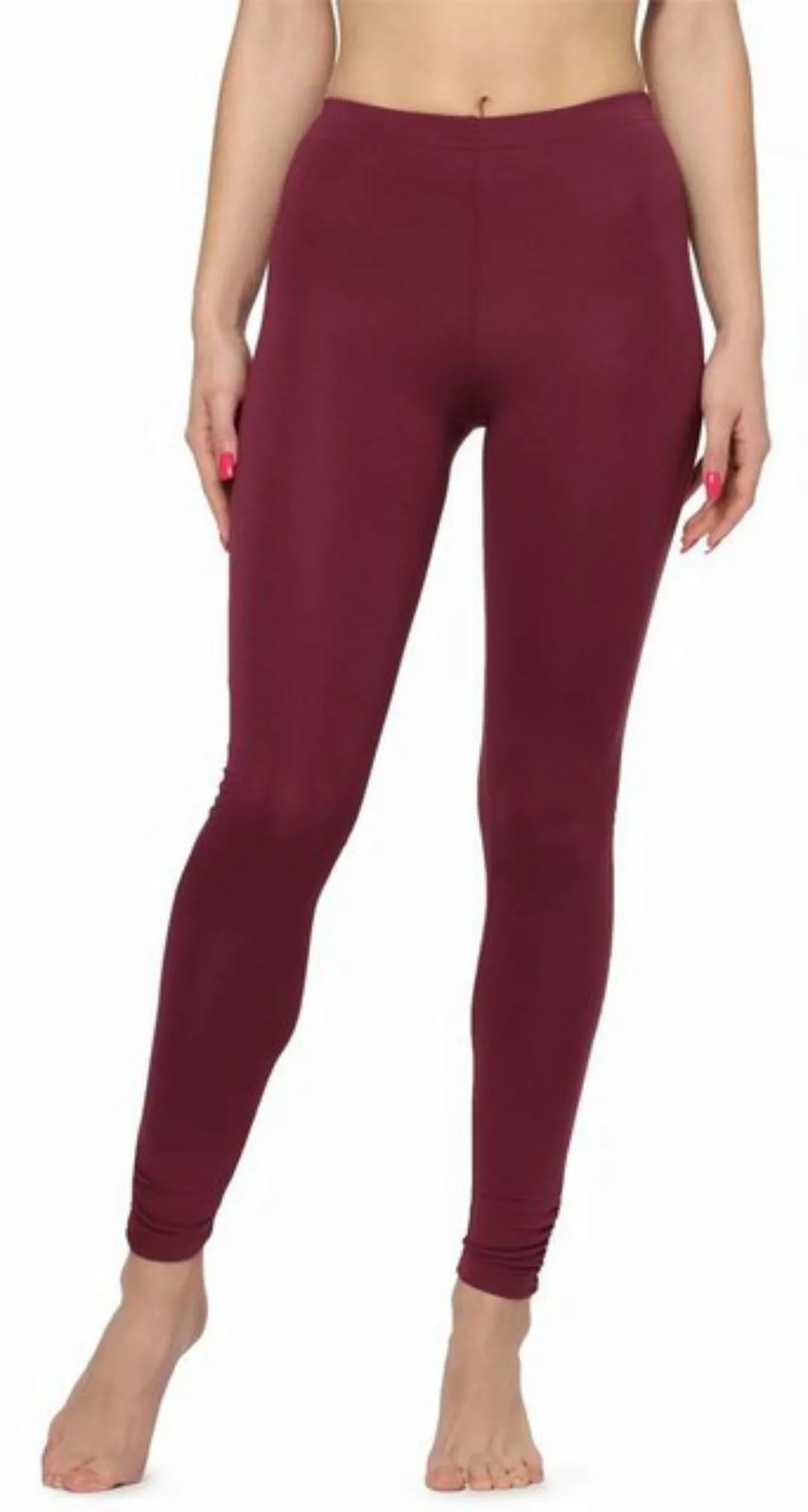 Merry Style Leggings Damen Lange Leggings aus Viskose MS10-345 (1-tlg) elas günstig online kaufen