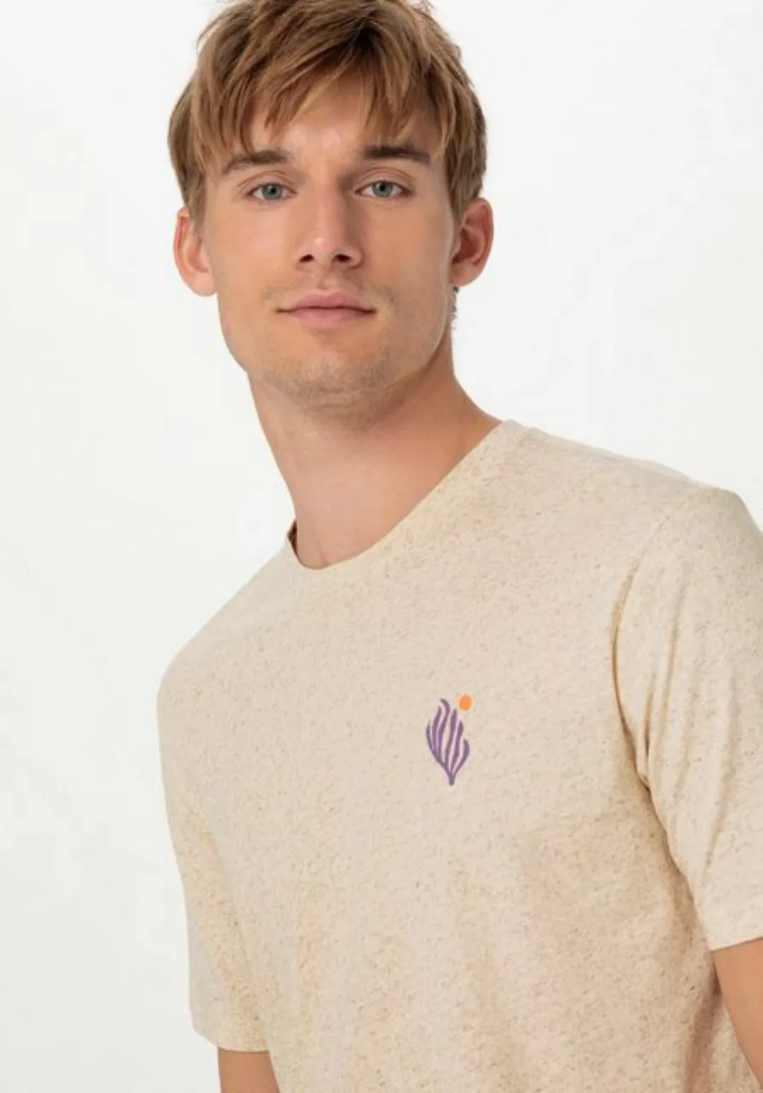 Hessnatur T-Shirt Regular aus Bio-Baumwolle mit Hanf (1-tlg) günstig online kaufen