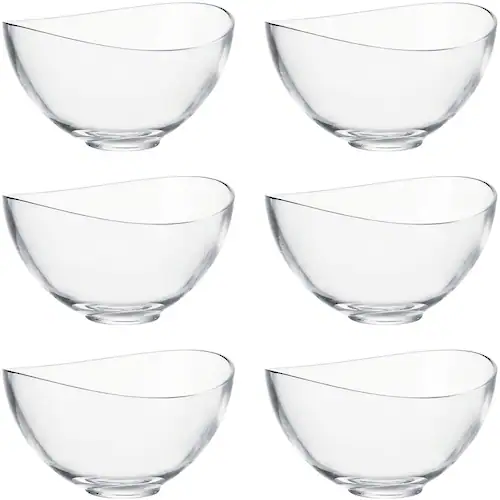 LEONARDO Müslischale »LOOP«, 6 tlg., aus Glas, 15 cm, 270 ml günstig online kaufen