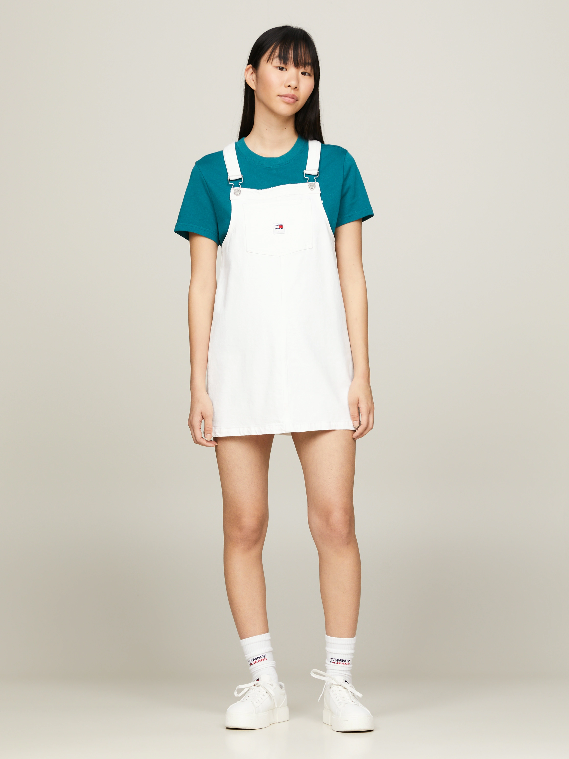 Tommy Jeans Jeanskleid "PINAFORE DRESS BH6193", mit Taschen günstig online kaufen