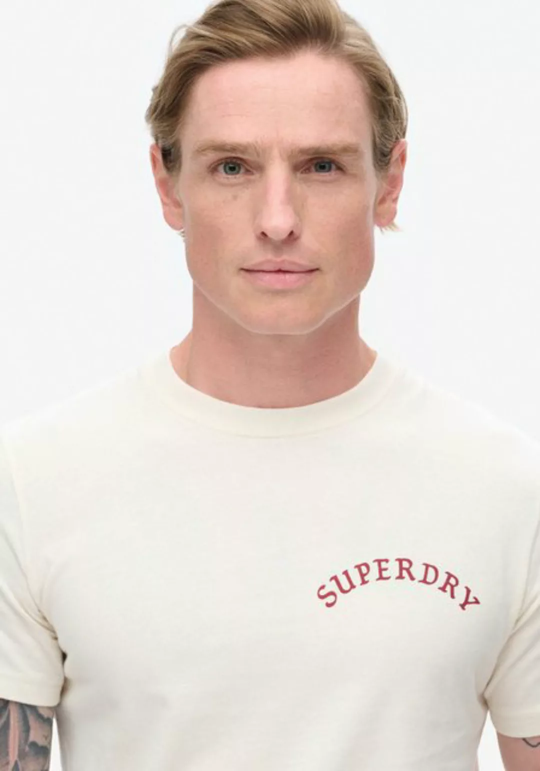 Superdry Rundhalsshirt "TATTOO GRAPHIC T SHIRT" günstig online kaufen