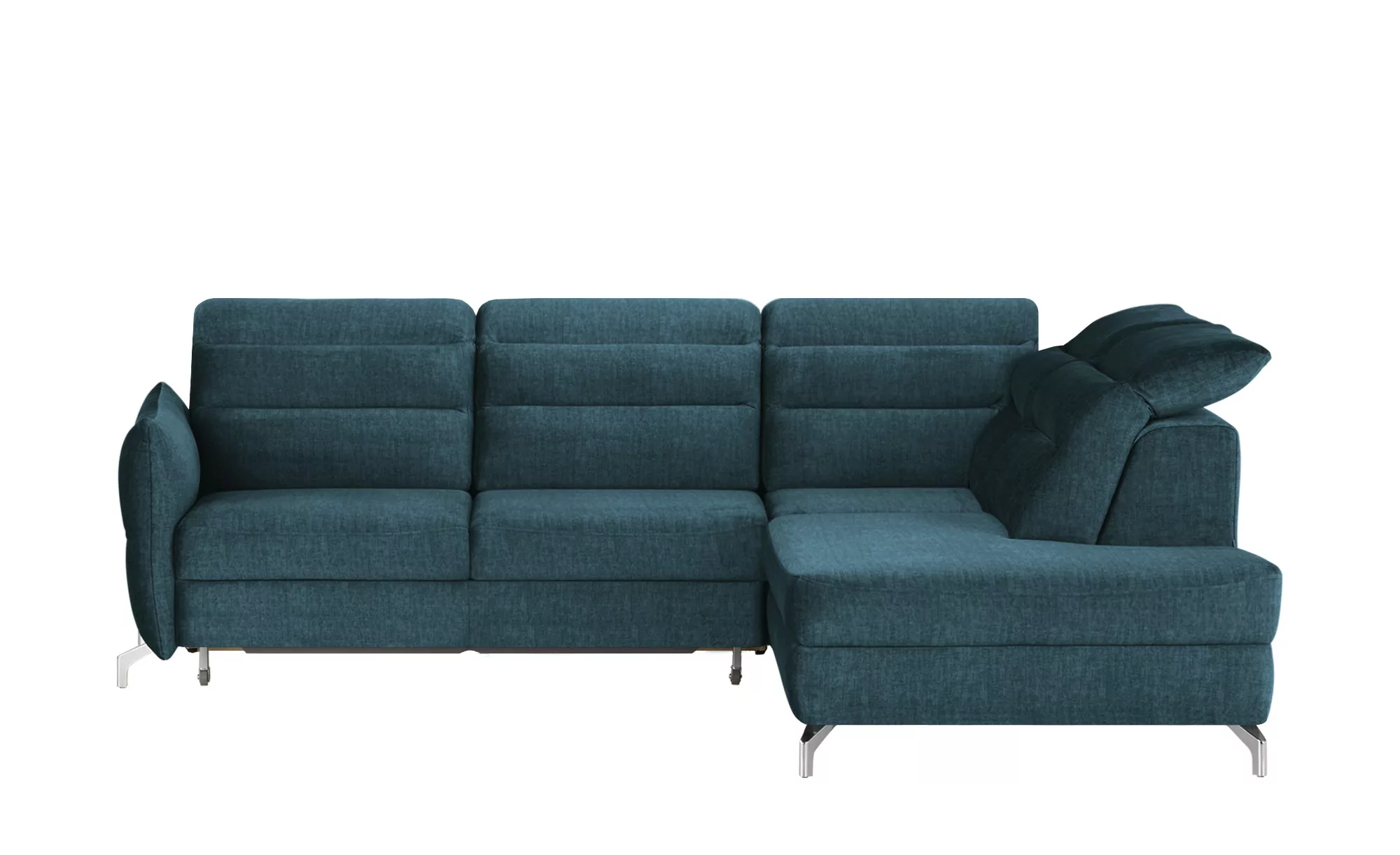 switch Ecksofa  Montale - blau - 261 cm - 85 cm - 229 cm - Polstermöbel > S günstig online kaufen