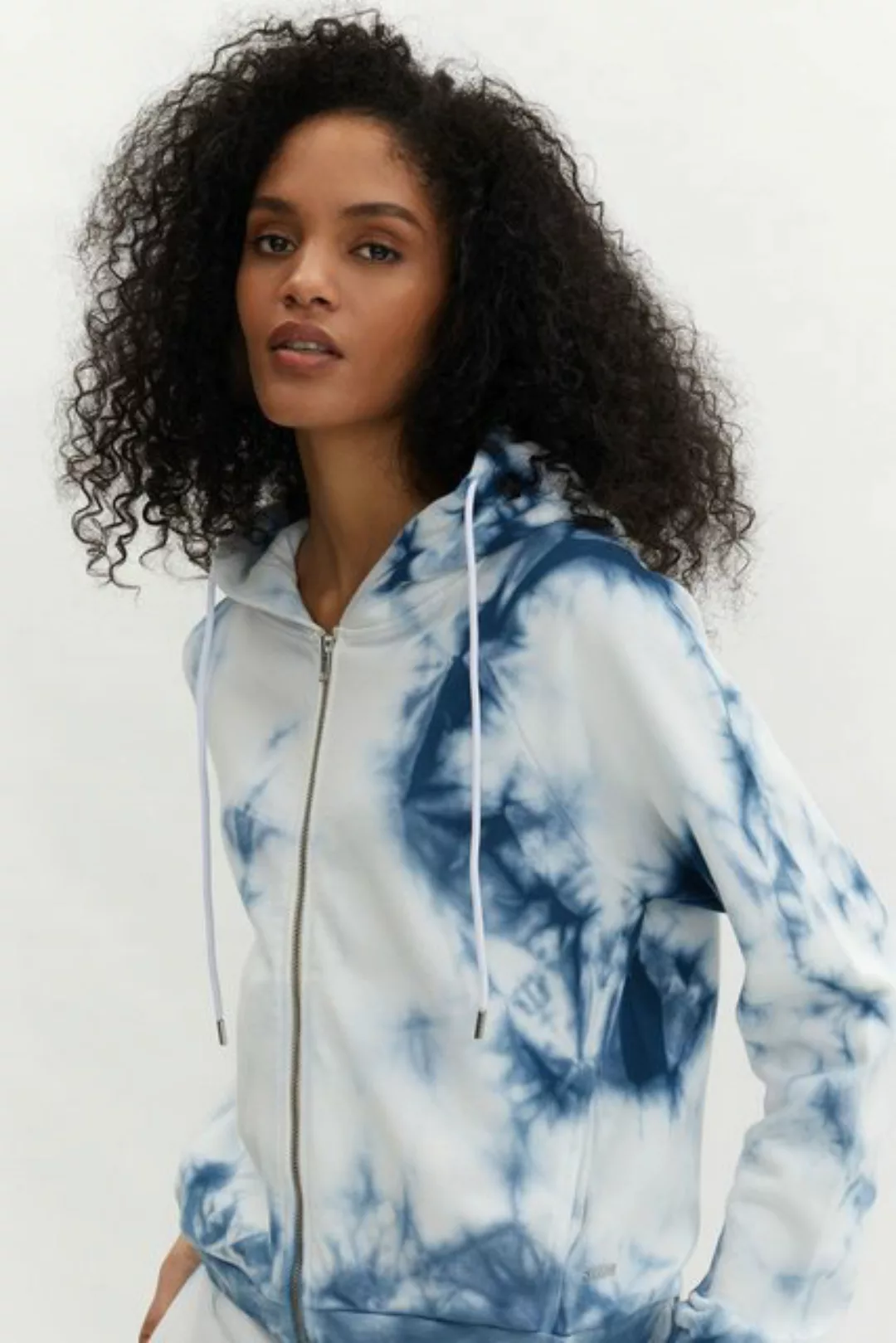 ADLYSH Hoodie INDIGO CLOUDS ZIP HOODIE günstig online kaufen