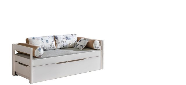 Xlmoebel Bett Neues Kinderzimmer Schlafsofa aus Holz für Jugendzimmer-Möbel günstig online kaufen