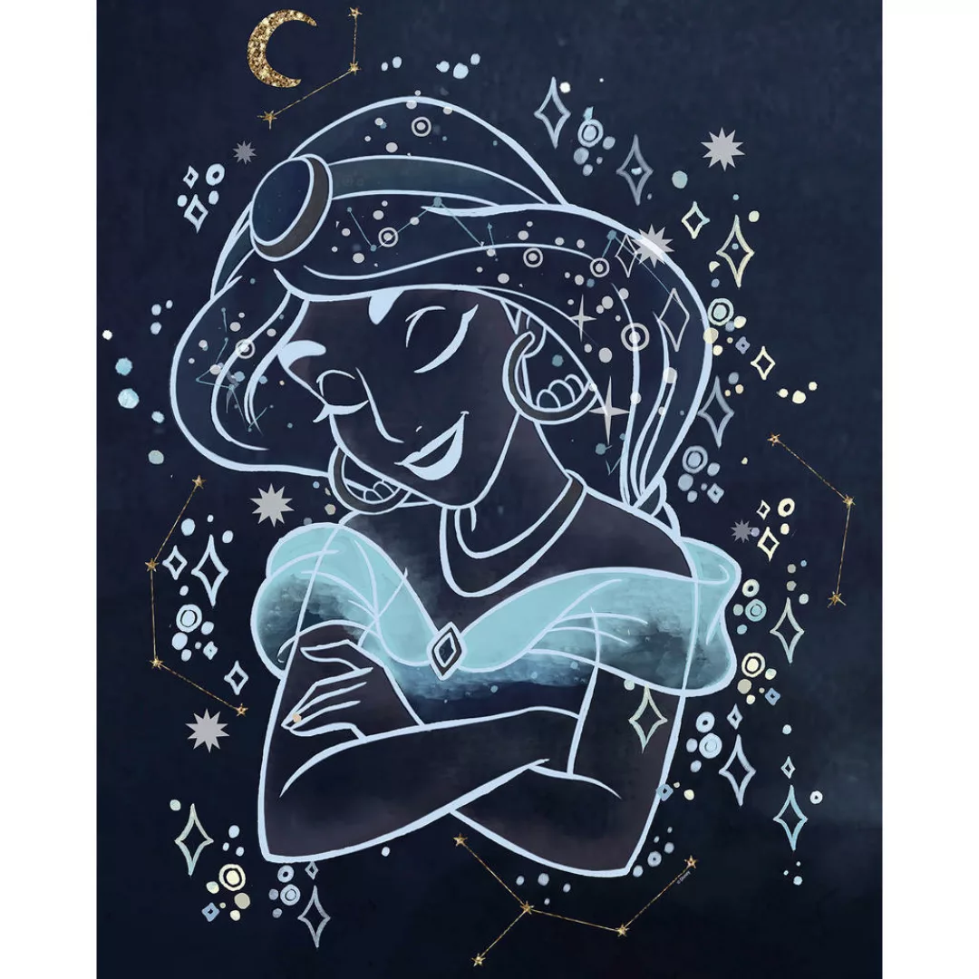 Komar Poster Jasmin Dreaming Disney B/L: ca. 40x50 cm günstig online kaufen