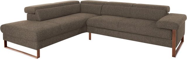 W.SCHILLIG Ecksofa "finn, Designsofa mit tollem Sitzkomfort, bequem, L-Form günstig online kaufen