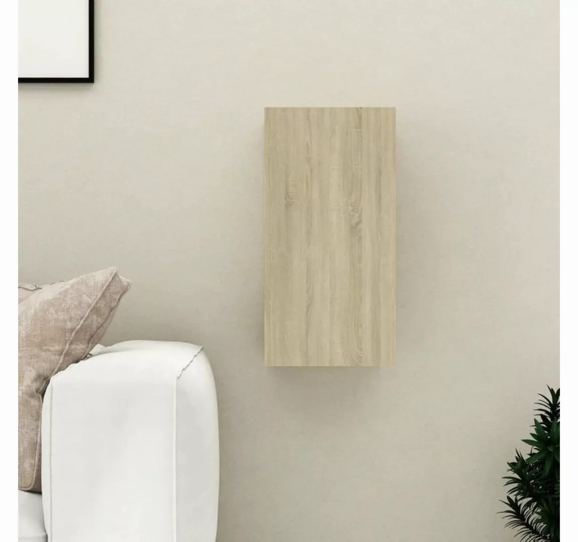 furnicato TV-Schrank Sonoma-Eiche 30,5x30x60 cm Holzwerkstoff günstig online kaufen