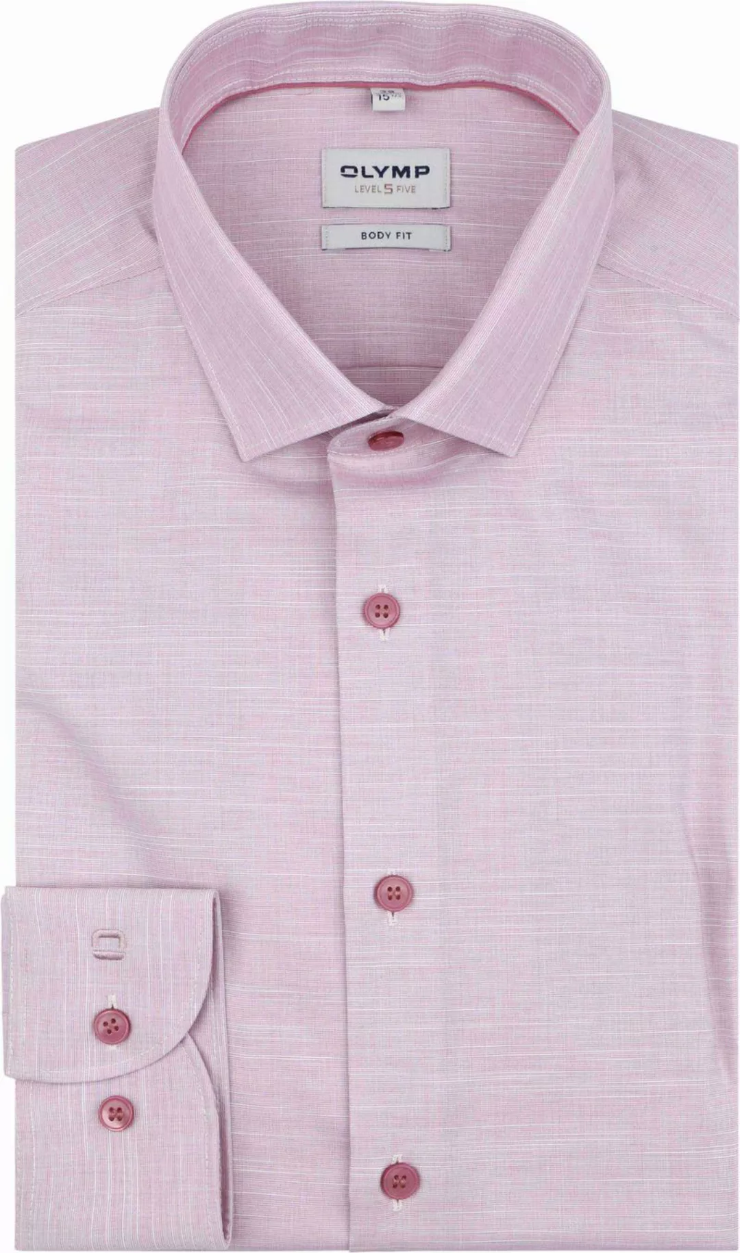 OLYMP Level 5 Hemd Rosa - Größe 37 günstig online kaufen