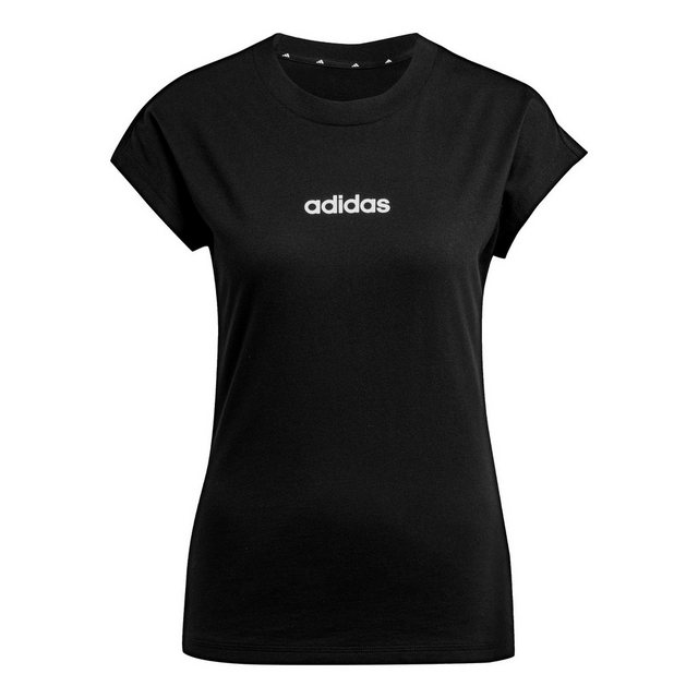 adidas Sportswear T-Shirt Essentials Linear Cotton T-Shirt mit Markenlogo a günstig online kaufen