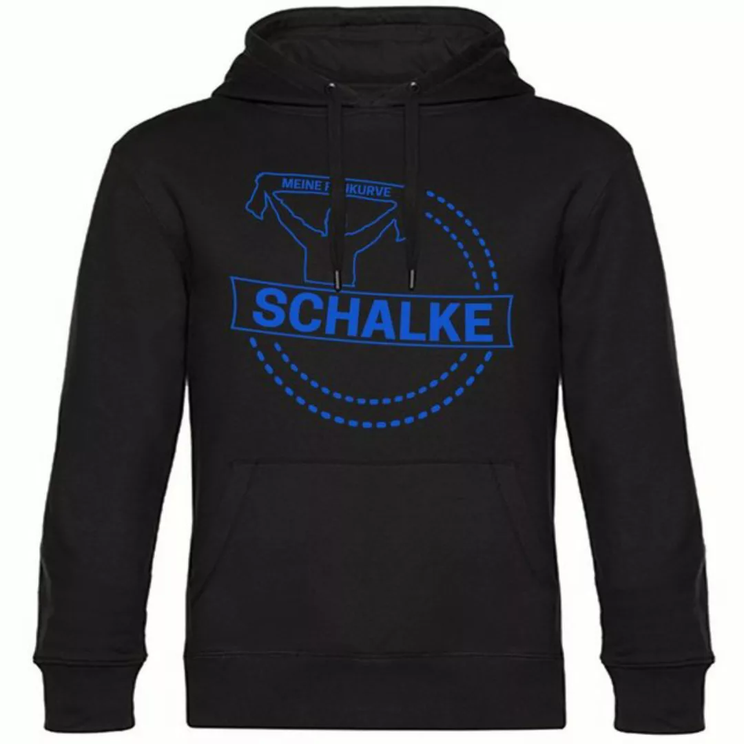 multifanshop Kapuzensweatshirt Schalke - Meine Fankurve - Hoodie günstig online kaufen