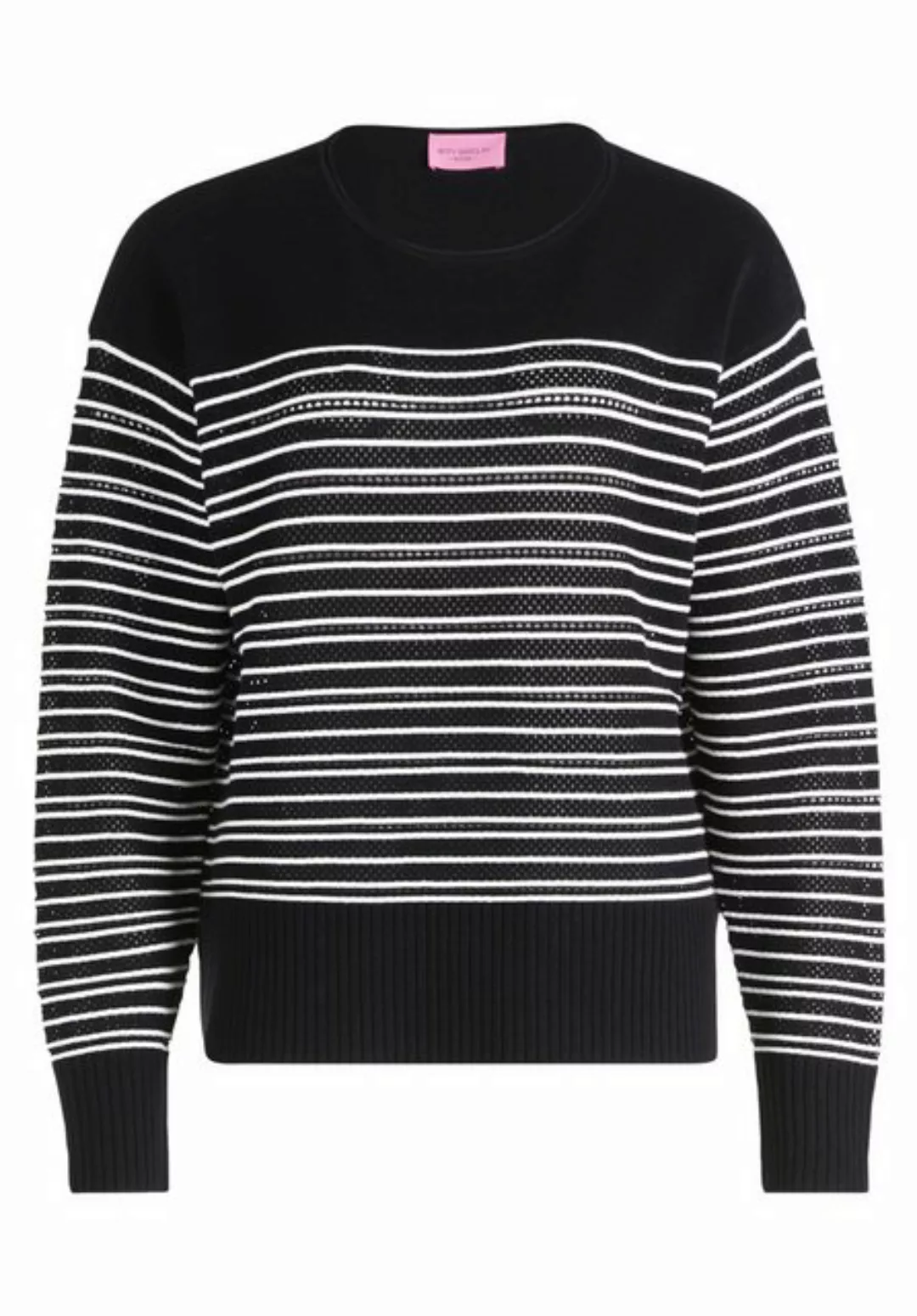 Betty Barclay Strickpullover Betty Barclay Basic-Strickpullover mit Streife günstig online kaufen