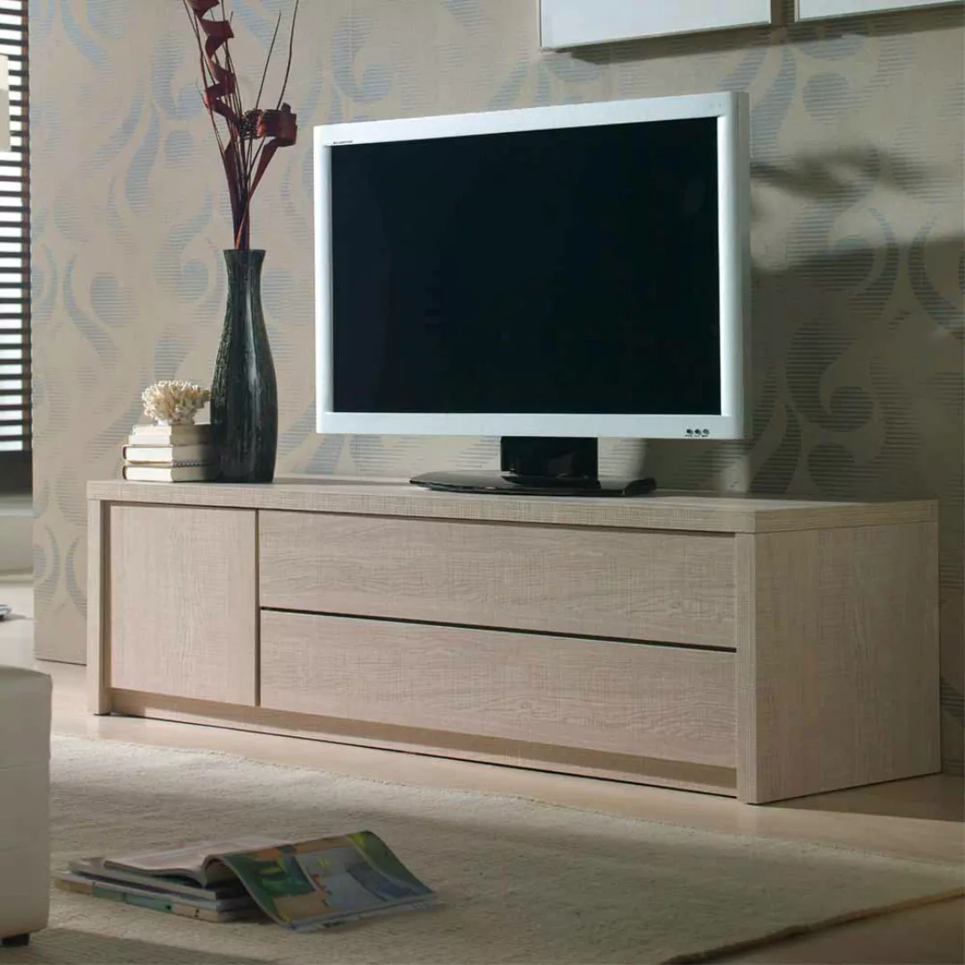 TV Kommode in Sonoma Eiche 150 cm günstig online kaufen