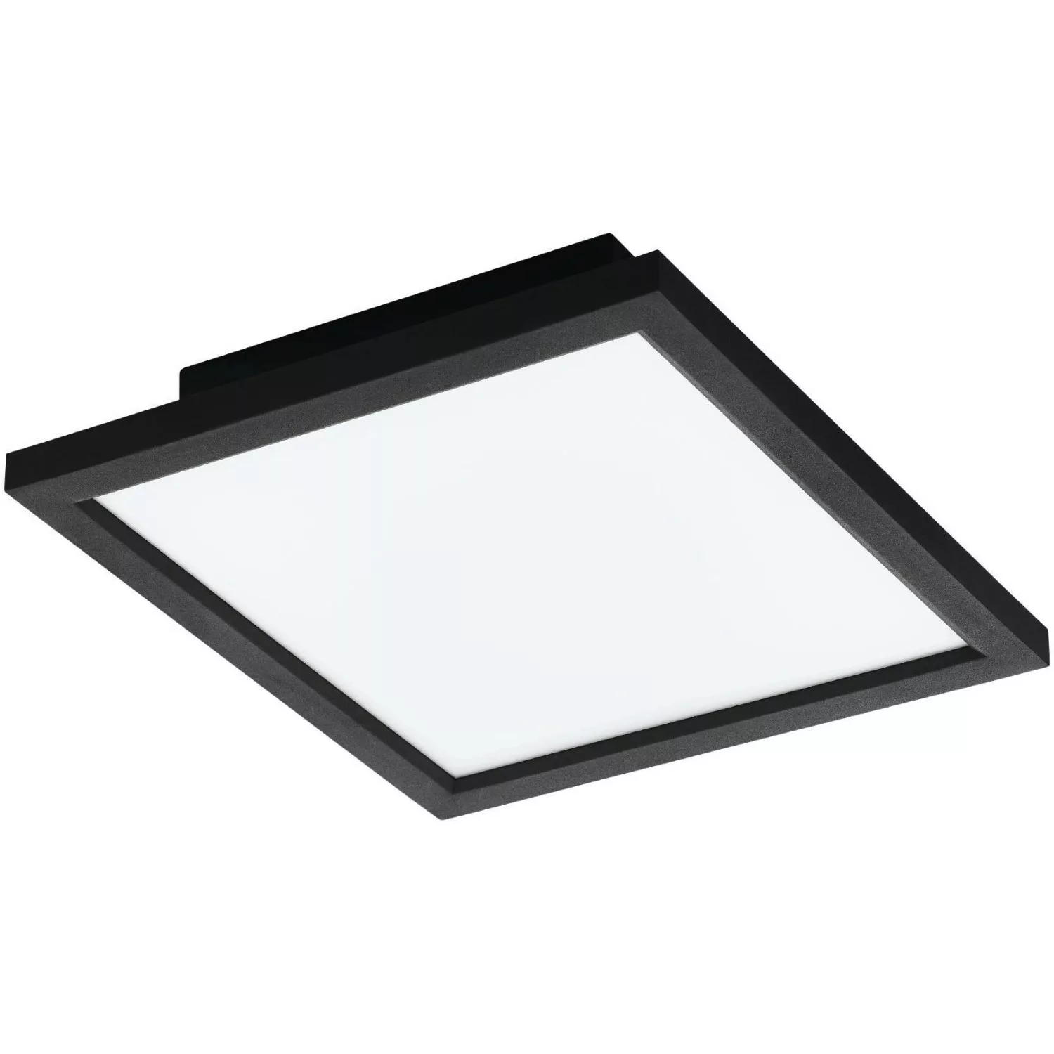 EGLO connect CCT Deckenlampe 30x30cm schwarz günstig online kaufen