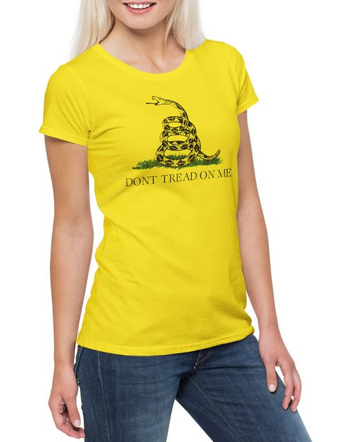 Urban Backwoods Print-Shirt Don't Tread On Me II Damen T-Shirt Christopher günstig online kaufen