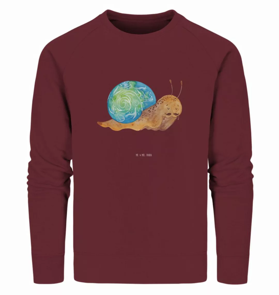 Mr. & Mrs. Panda Longpullover Größe L Schnecke Sir - Burgundy - Geschenk, S günstig online kaufen