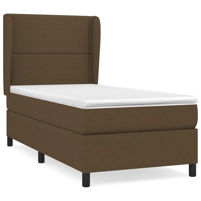 vidaXL Boxspringbett Bett Boxspringbett mit Matratze & Topper Stoff verschi günstig online kaufen