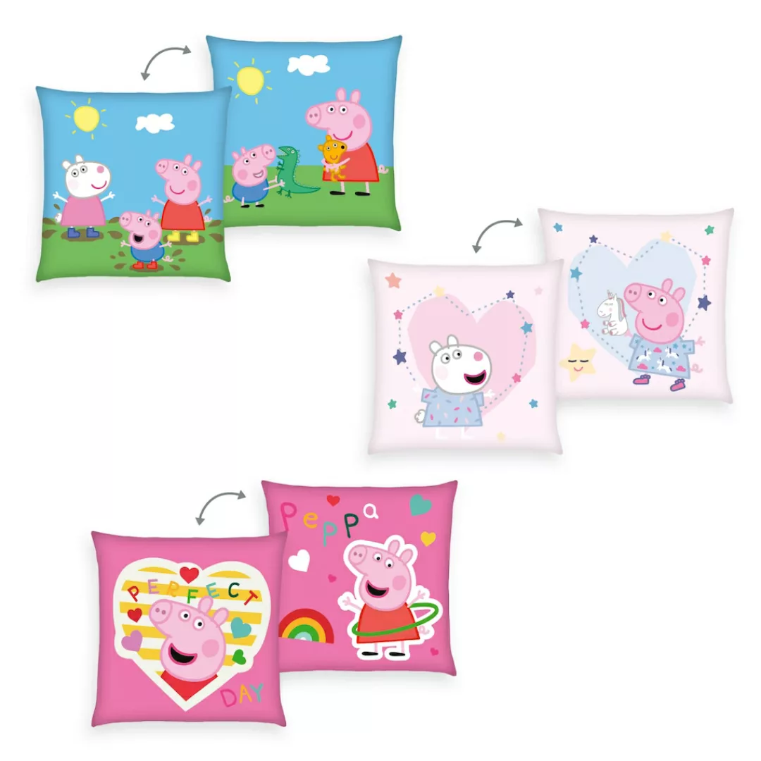 Peppa Pig Dekokissen »Peppa Pig«, hochfarbig bedruckt günstig online kaufen