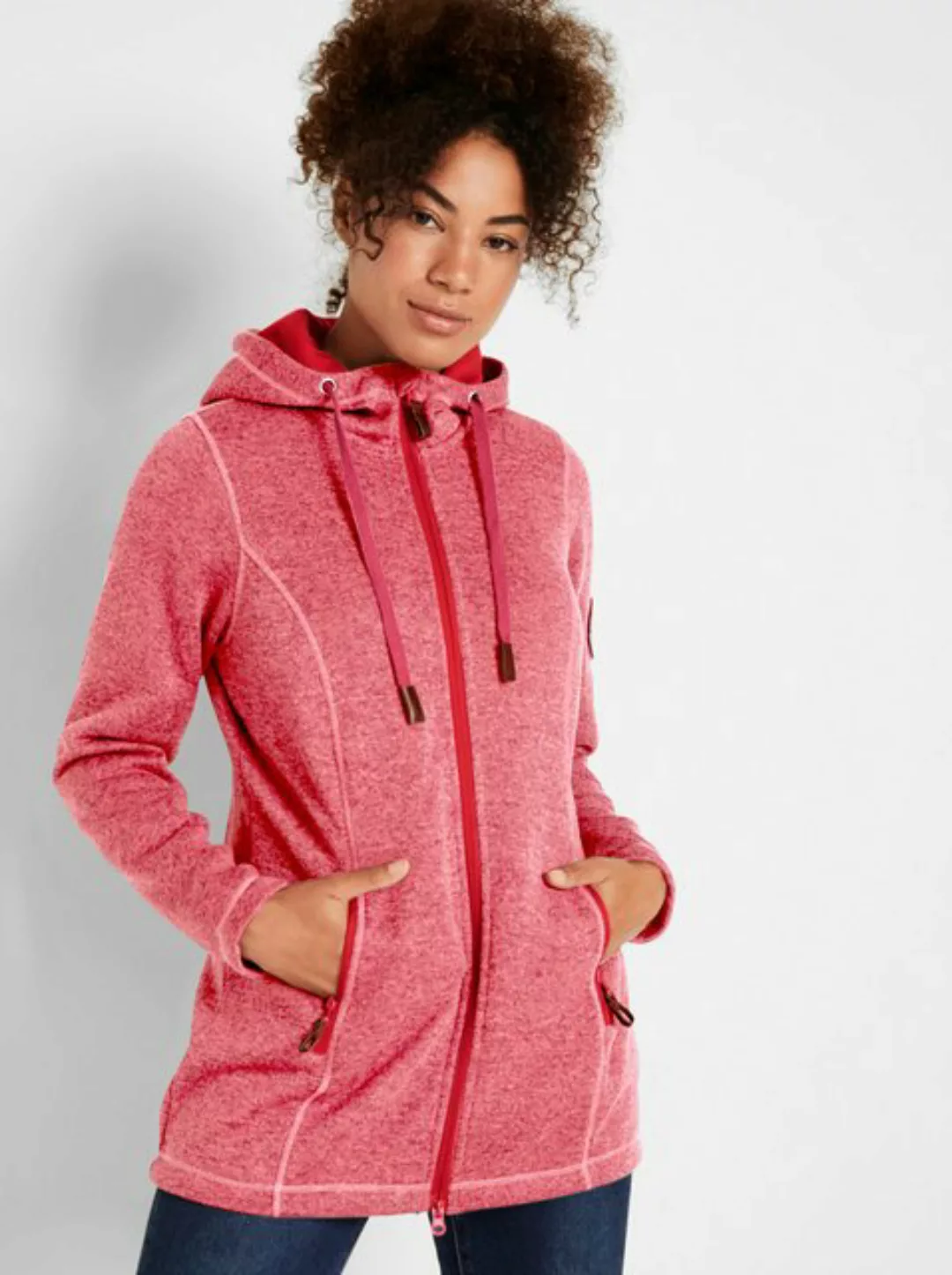 Witt Fleecejacke Strickfleece-Jacke günstig online kaufen