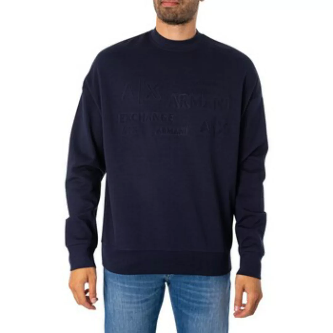 EAX  Sweatshirt Geprägtes Sweatshirt günstig online kaufen