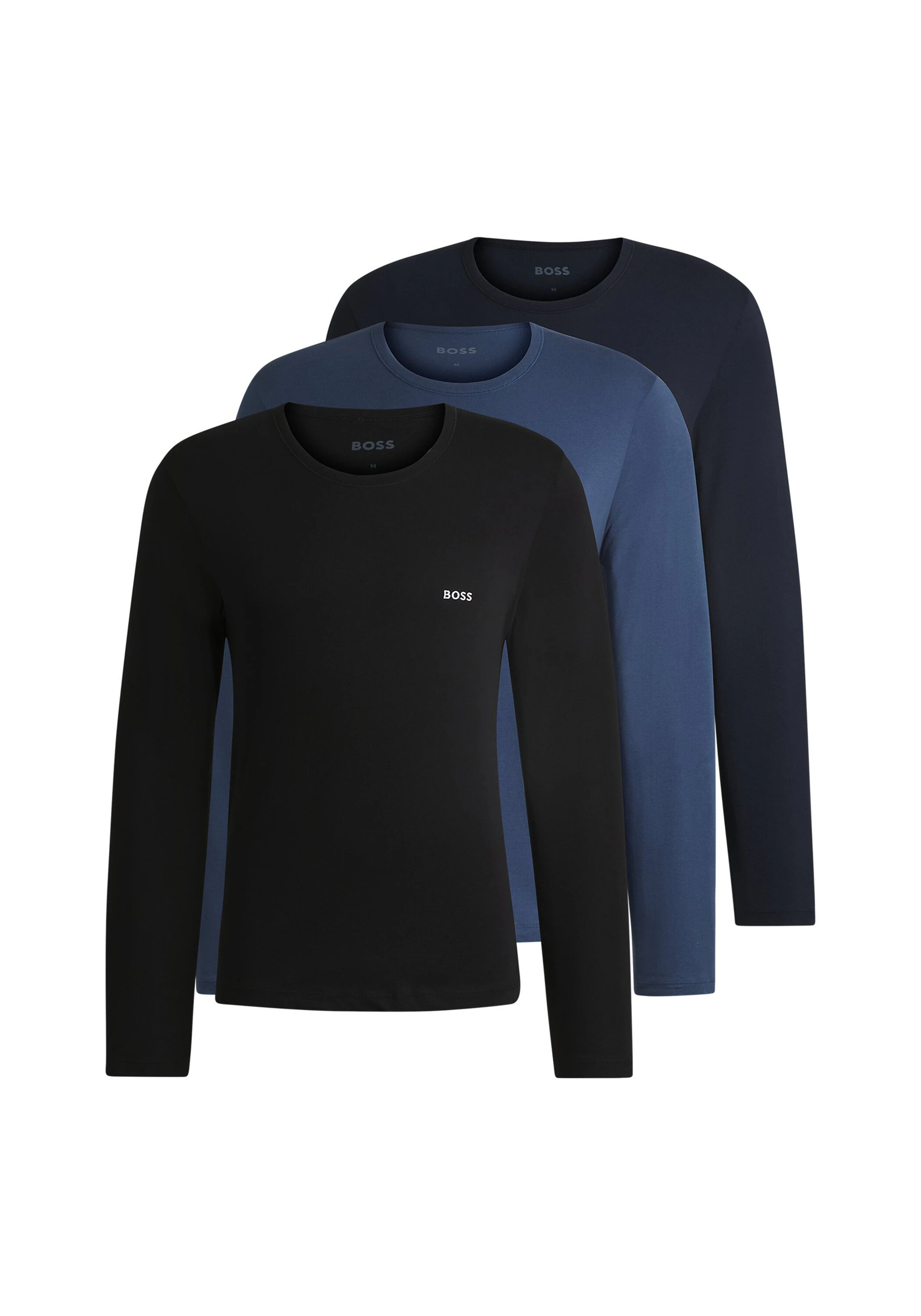 BOSS Longsleeve "Longsleeve LS ShirtRN 3P Classic 3er Pack" günstig online kaufen