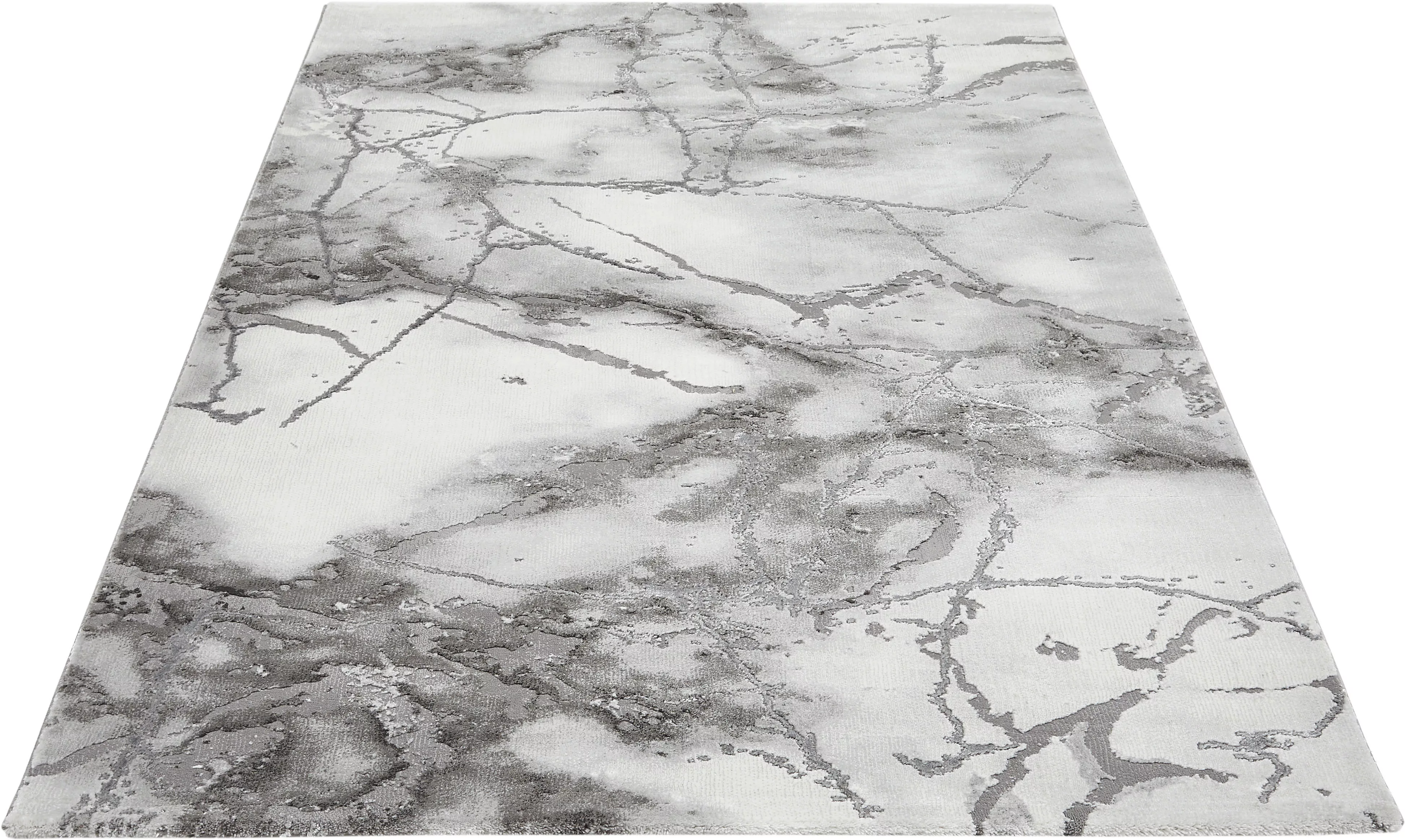 LUXOR living Teppich »Phoenix«, rechteckig, modernes Marmor Design, Hoch-Ti günstig online kaufen