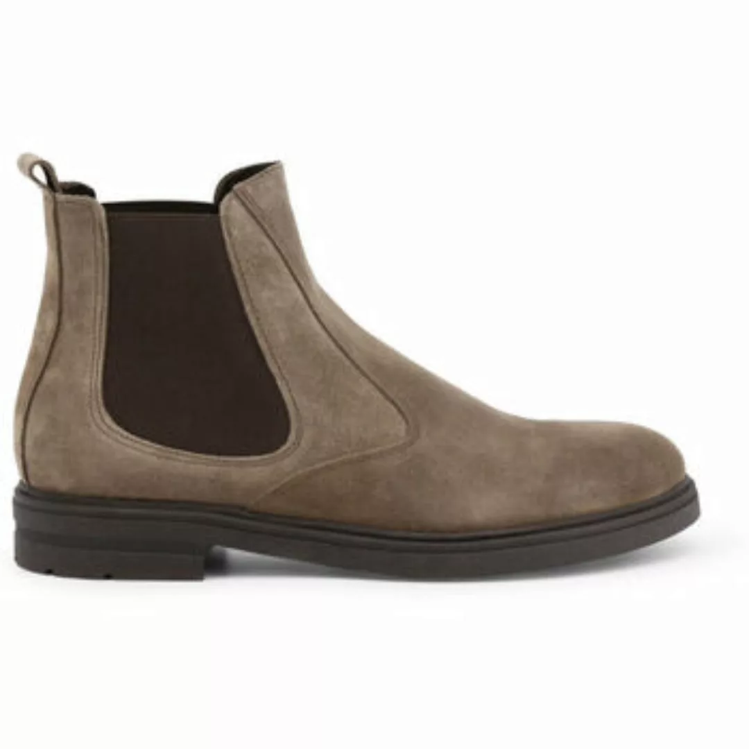 Duca Di Morrone  Stiefel Damiano - Suede Taupe günstig online kaufen