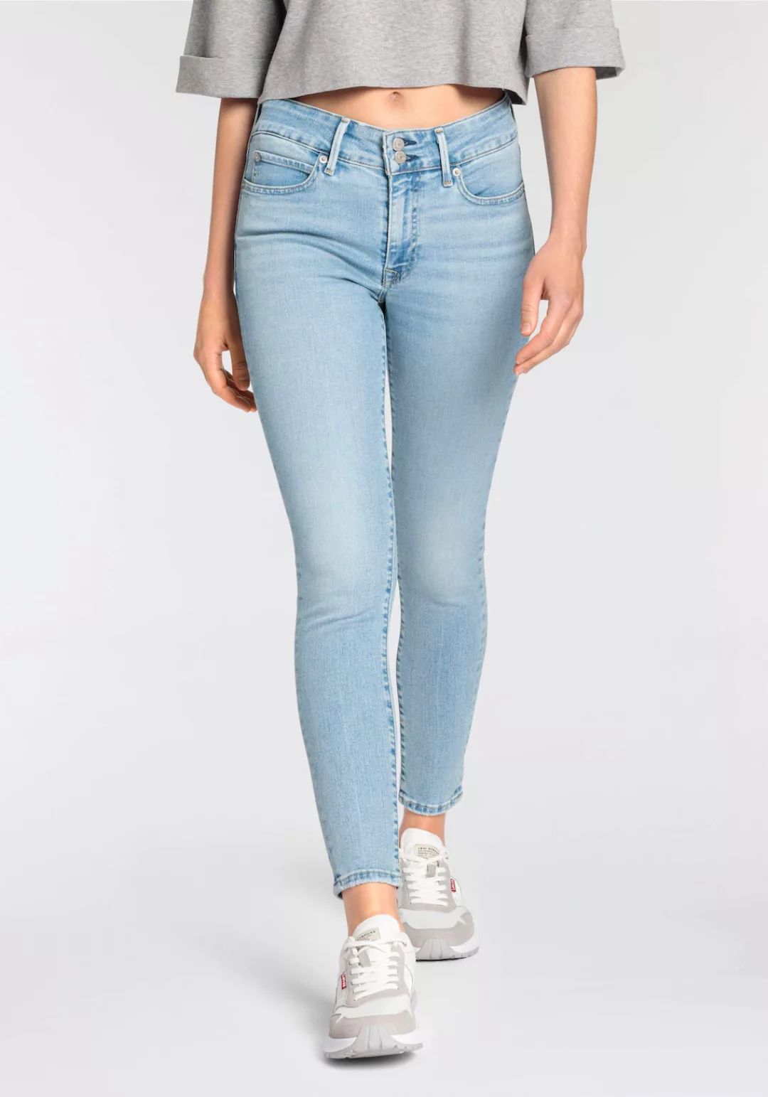 Levi's® Röhrenjeans 711 DOUBLE BUTTON günstig online kaufen