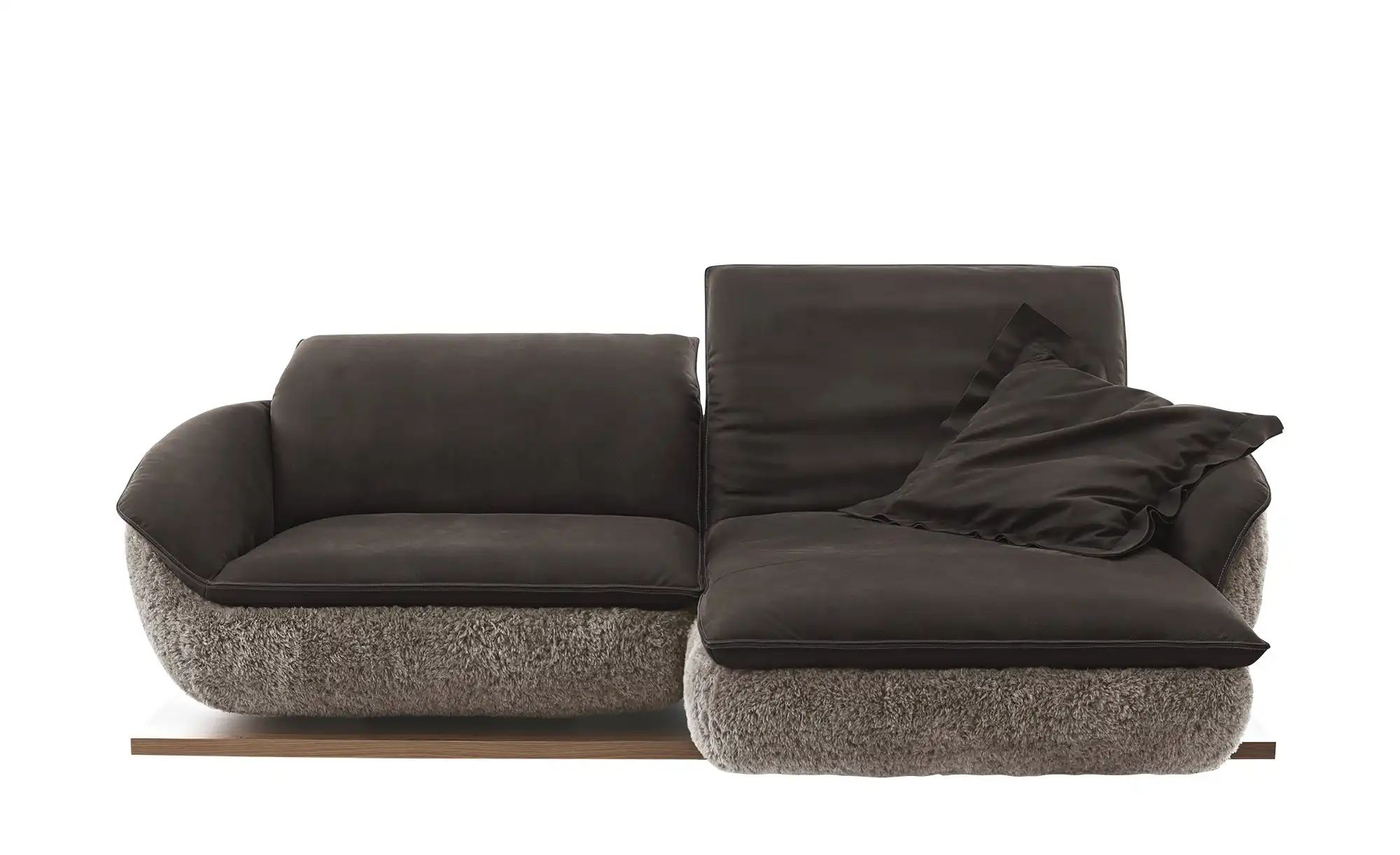 KOINOR Ecksofa  Mooove ¦ braun ¦ Maße (cm): B: 242 H: 99 T: 153 Polstermöbe günstig online kaufen