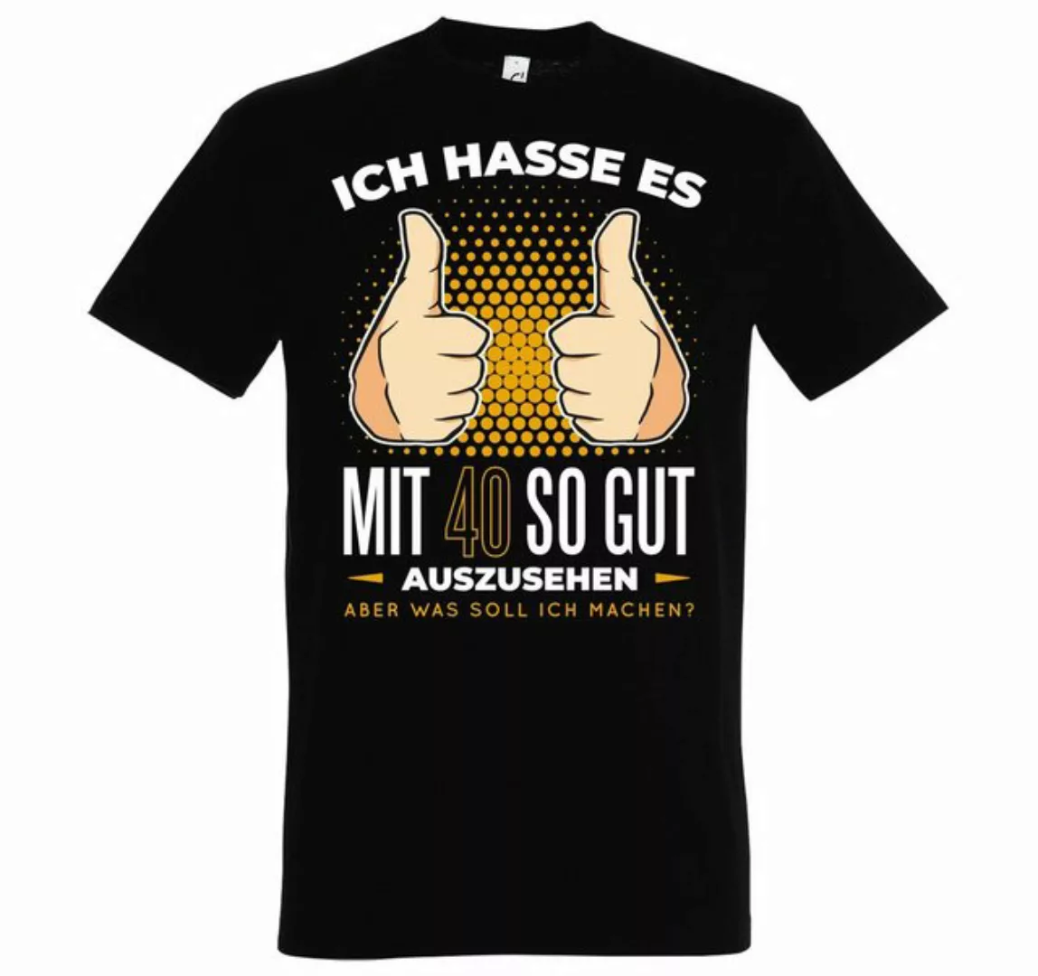 Youth Designz T-Shirt 40 Und Immer Noch Gutaussehend Herren Shirt mit lusti günstig online kaufen