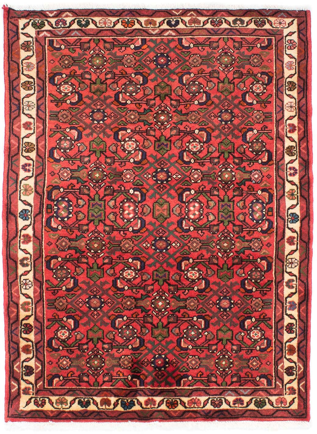 morgenland Orientteppich »Perser - Nomadic - 146 x 107 cm - rot«, rechtecki günstig online kaufen
