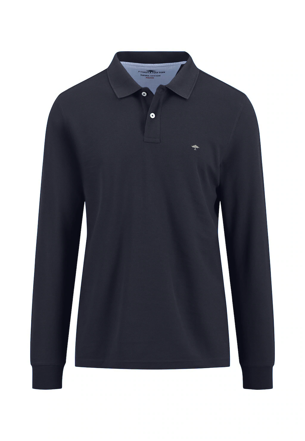 FYNCH-HATTON Langarmshirt, mit Logo Stickerei günstig online kaufen