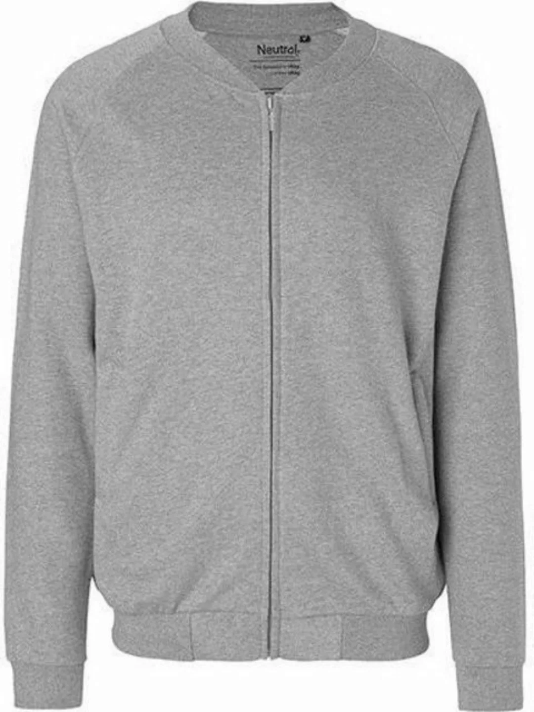 Neutral Sweatjacke Herren Jacket with Zip / 100% Fairtrade Baumwolle günstig online kaufen