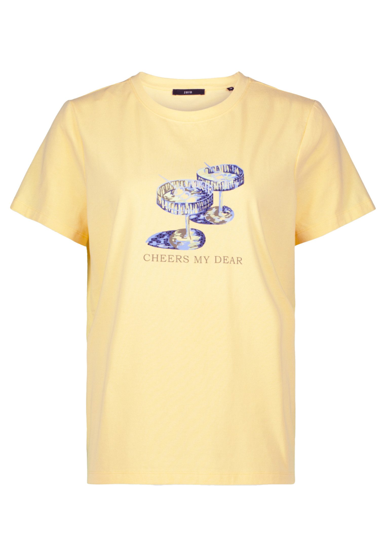 Zero Kurzarmshirt zero Damen Shirt mit günstig online kaufen