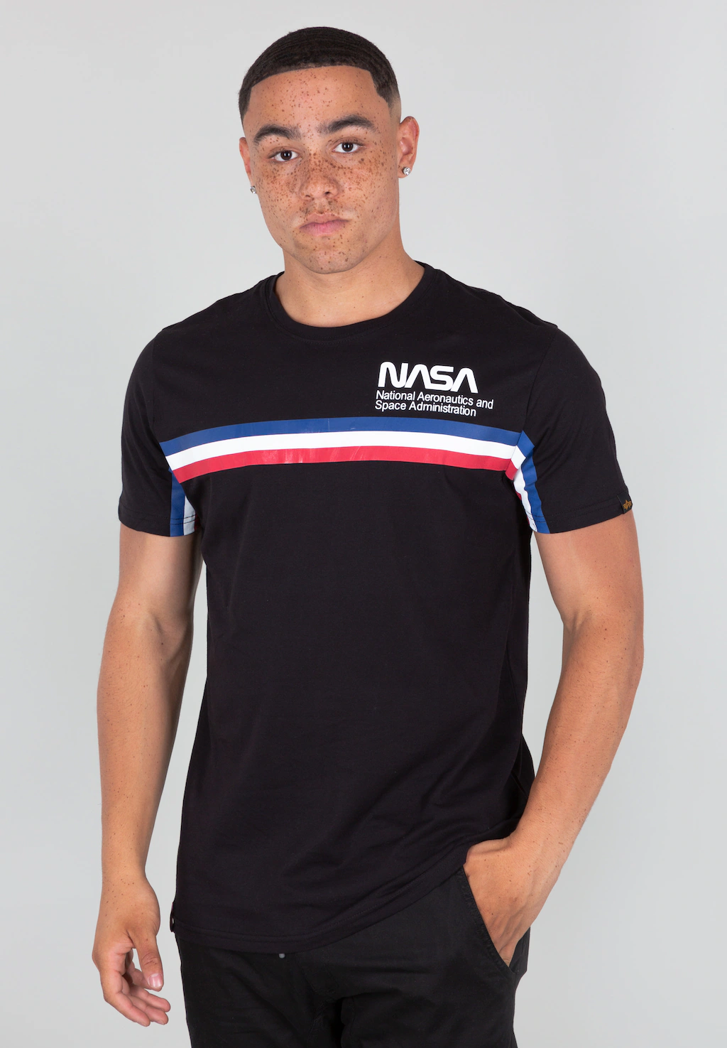 Alpha Industries T-Shirt "Alpha Industries Men - T-Shirts NASA ISS T-Shirt" günstig online kaufen