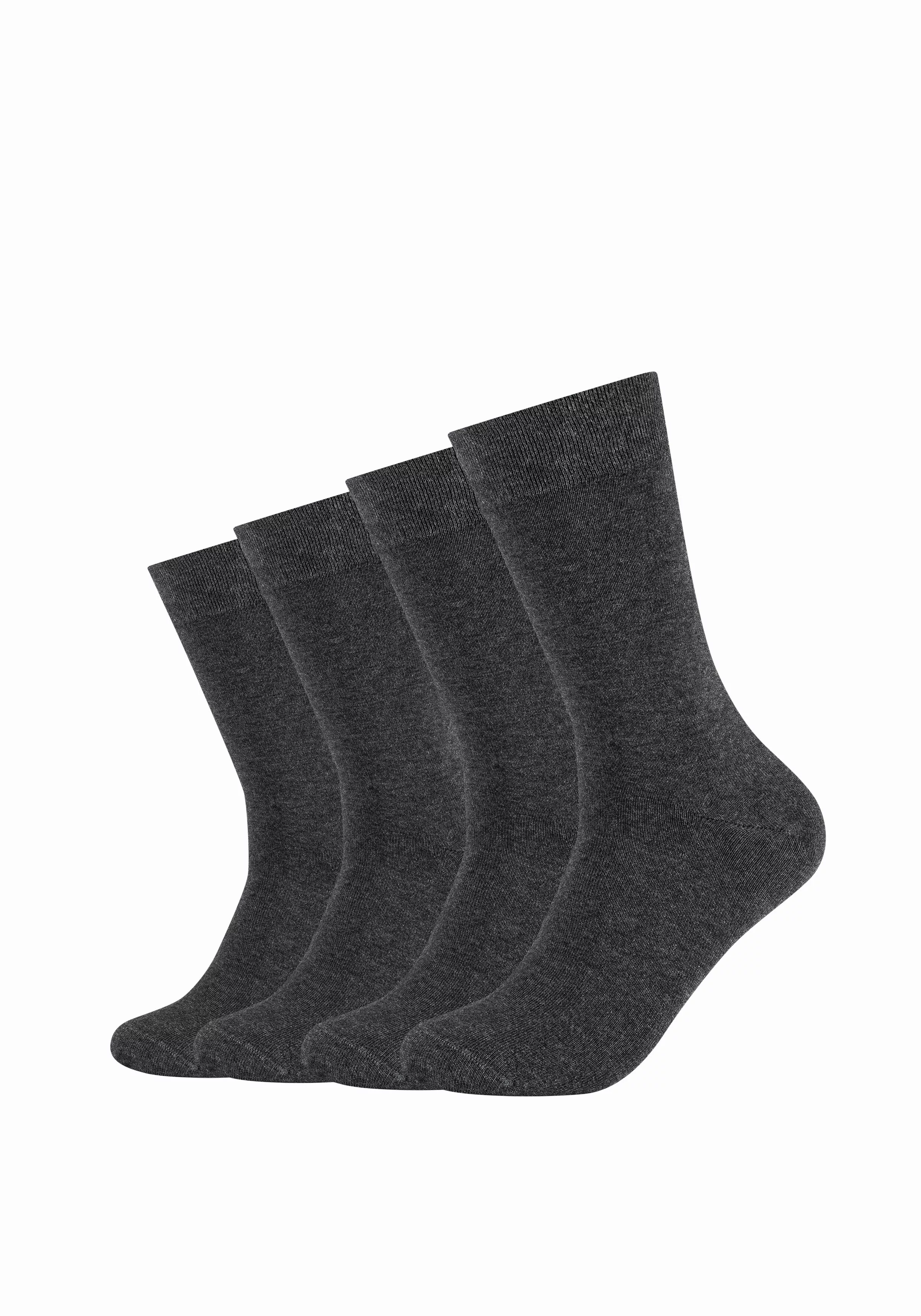 Camano Socken, (4er Pack), mit atmungsaktiver Baumwolle günstig online kaufen