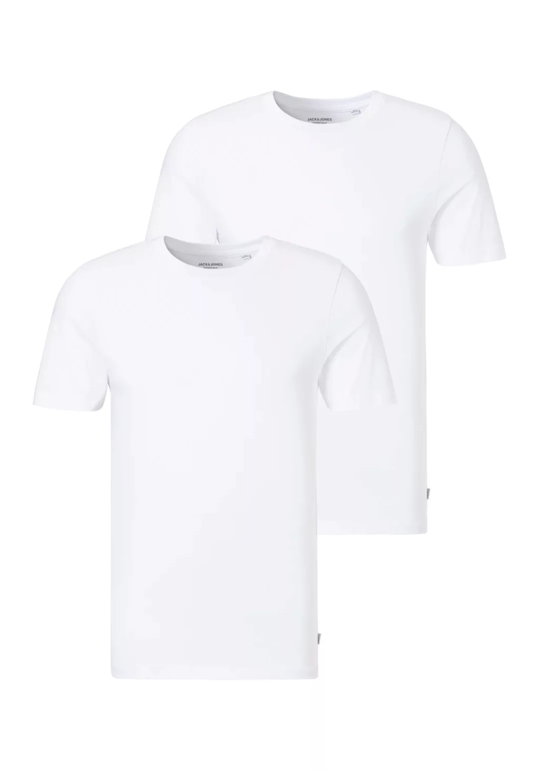 Jack & Jones Herren V-Neck T-Shirt JACBASIC 2er PACK - Regular Fit günstig online kaufen