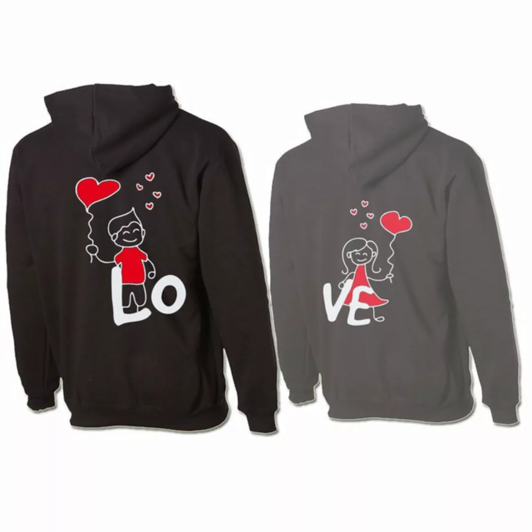 G-graphics Hoodie LO – VE (Partner- / Paar-Set, Einzelteile zum selbst zusa günstig online kaufen