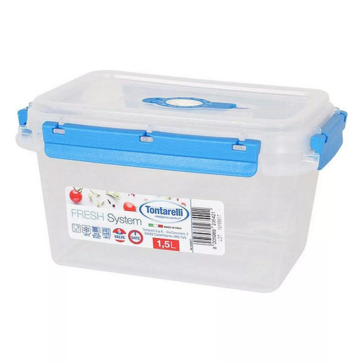 Bestlivings Frischhaltebox 1,5L Lunchbox Im Set Blau 1er Pack günstig online kaufen