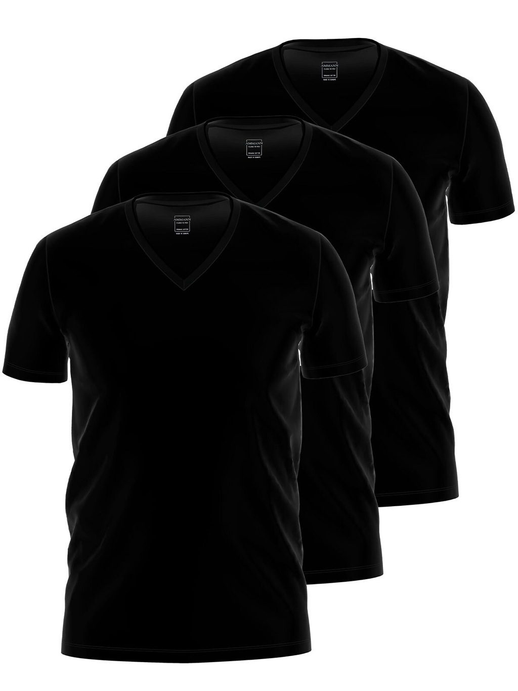 Ammann Unterhemd "3er Pack Shirt 1/2 Arm Day Modern / Close to you", (Spar- günstig online kaufen