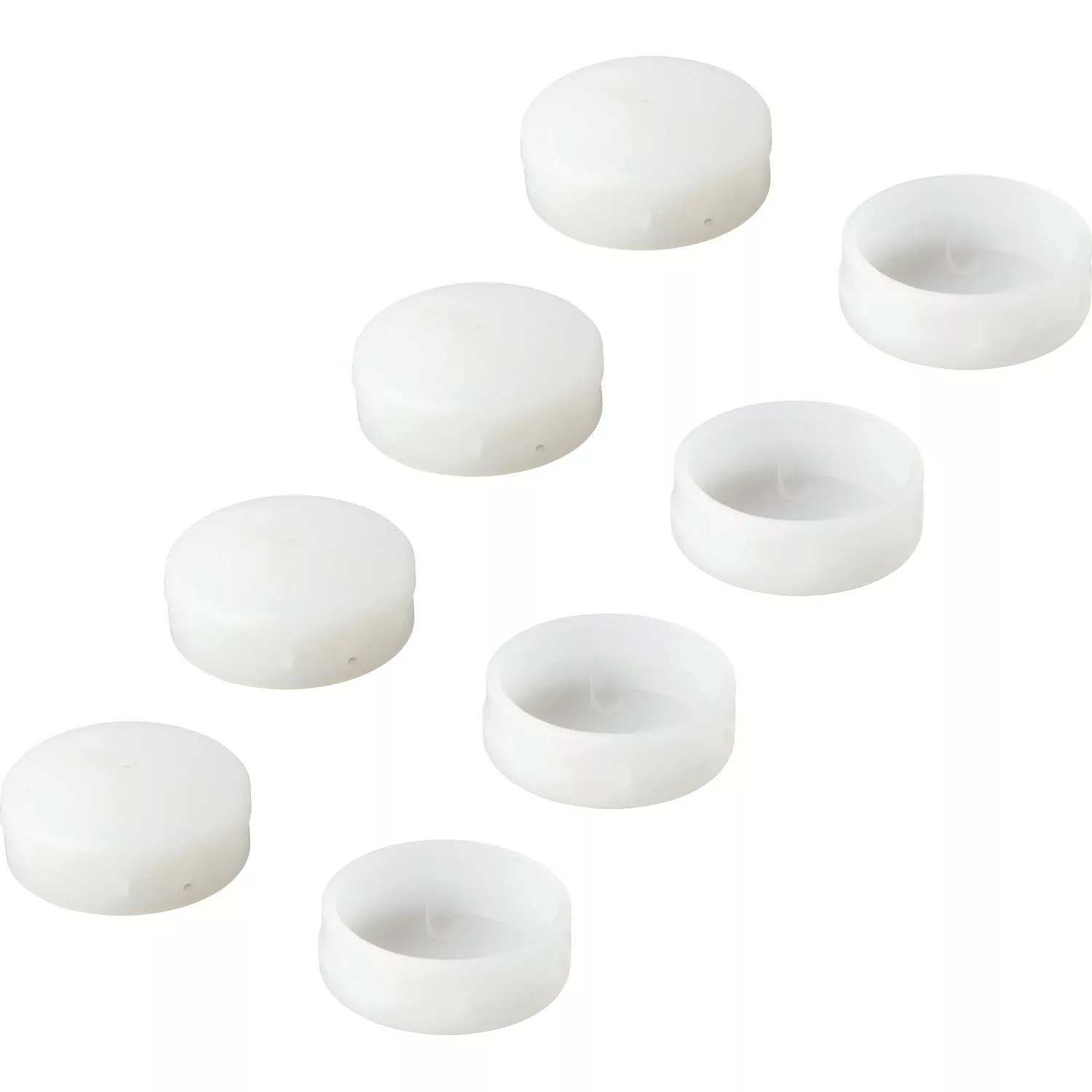 Fußkappen für Balkon-Set Cafe Latte 15 mm x 10 mm günstig online kaufen