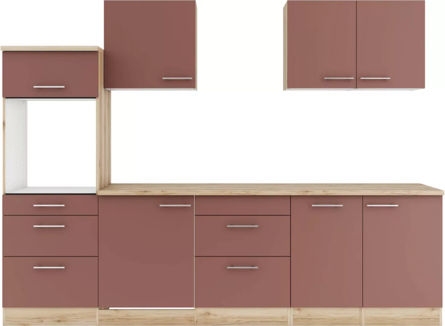 OPTIFIT Küche "Bella", Breite 210 cm, wahlweise mit E-Geräten günstig online kaufen