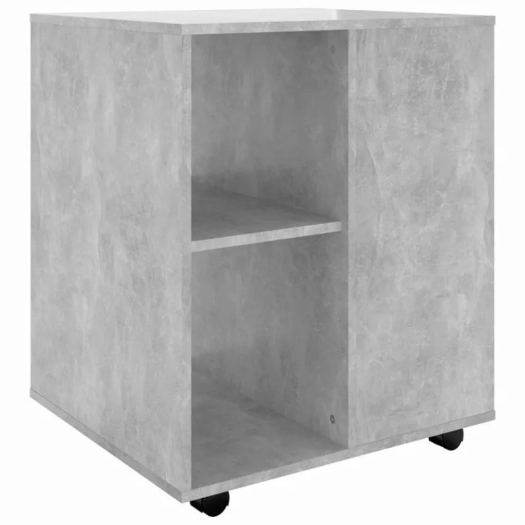 vidaXL Aktenschrank Rollschrank Betongrau 60x53x72 cm Spanplatte günstig online kaufen