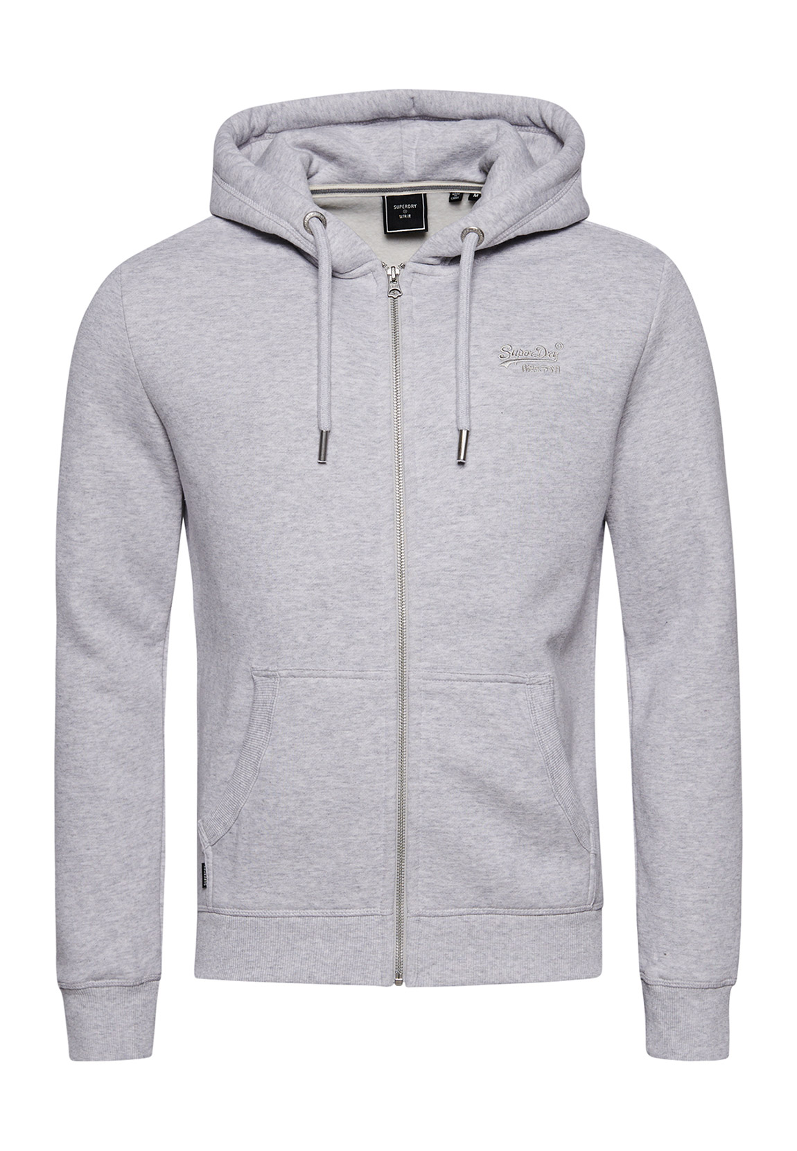 Superdry Vintage Logo Embroided Kapuzenpullover 2XL Athletic Grey Marl günstig online kaufen