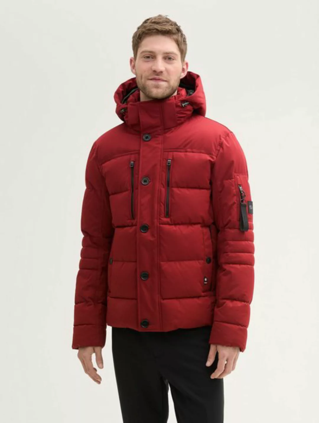 TOM TAILOR Winterjacke Puffer Jacke mit Kapuze günstig online kaufen