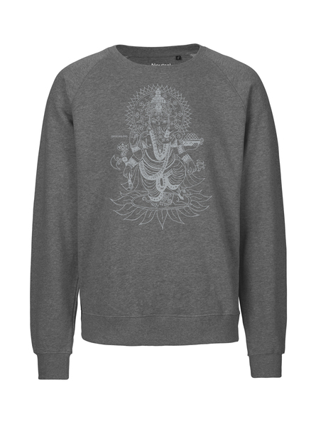Bio Herren-sweatshirt Ganesha günstig online kaufen