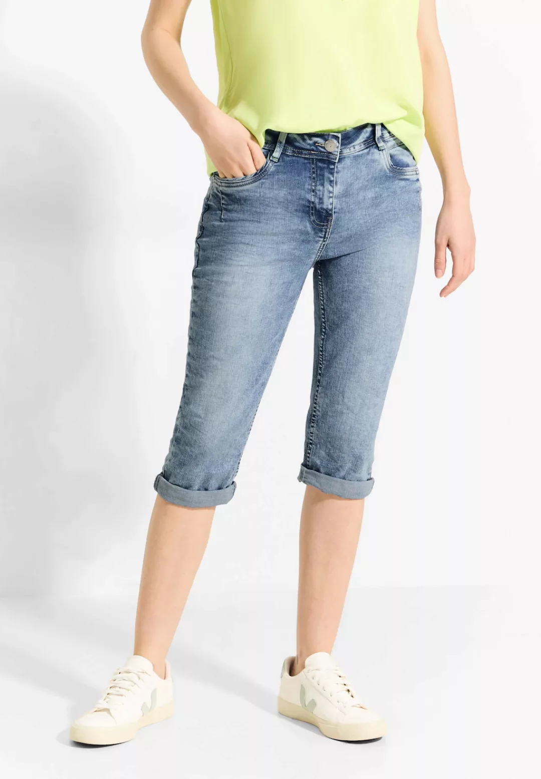 Cecil Slim-fit-Jeans, High Waist günstig online kaufen