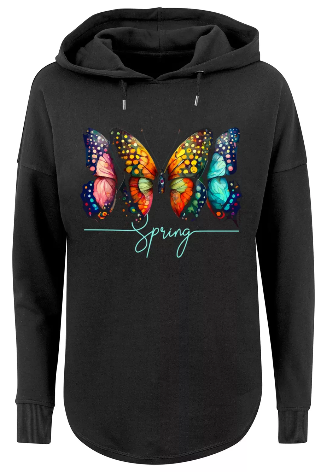 F4NT4STIC Kapuzenpullover "Schmetterling Illusion Oversize Hoodie", Print günstig online kaufen