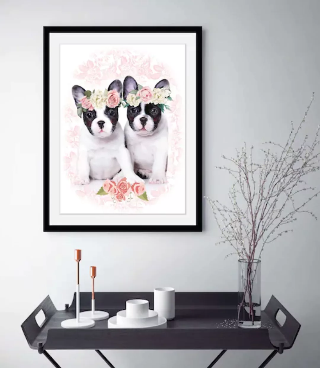 queence Bild "Zwillinge", Hunde, (1 St.) günstig online kaufen